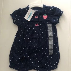 Carters baby girl romper